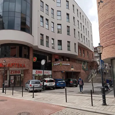 Apartament W Centrum Z Panorama Miasta Bielsko-Biala Exterior foto