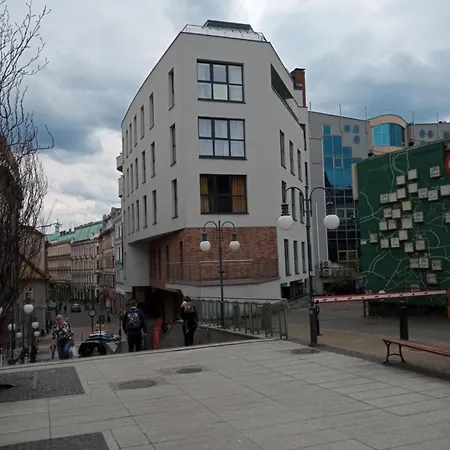 Apartament W Centrum Z Panorama Miasta Bielsko-Biala Exterior foto